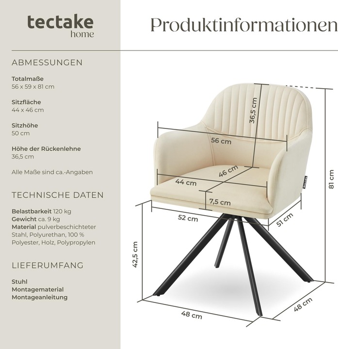 Actual product image tectake Lona