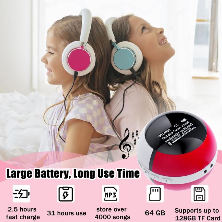 Actual product image Aiandcc Mini Monster Ball MP3-Player für Kinder