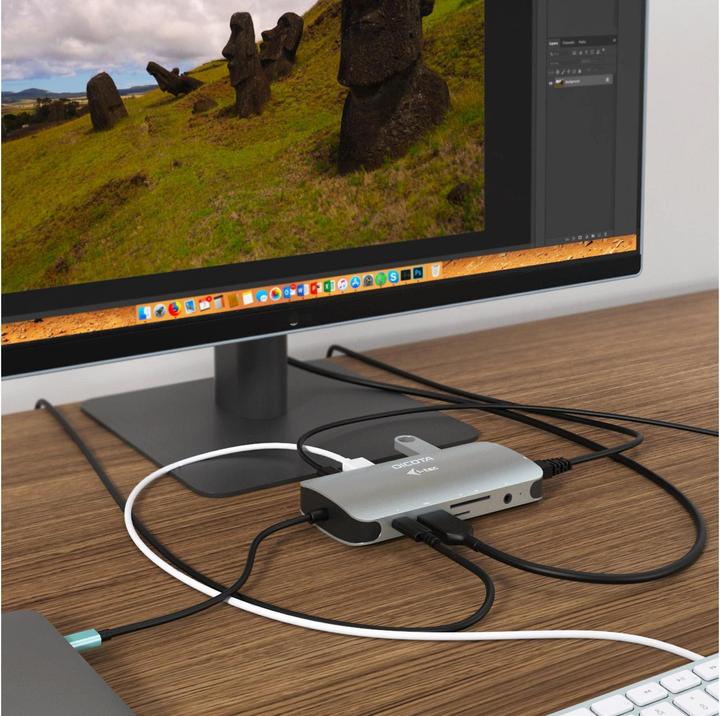 Produktbild Dicota D31955 (USB-C, 10 Ports)