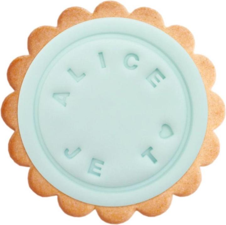 Actual product image ScrapCooking Stempel mit anpassbarer Nachricht