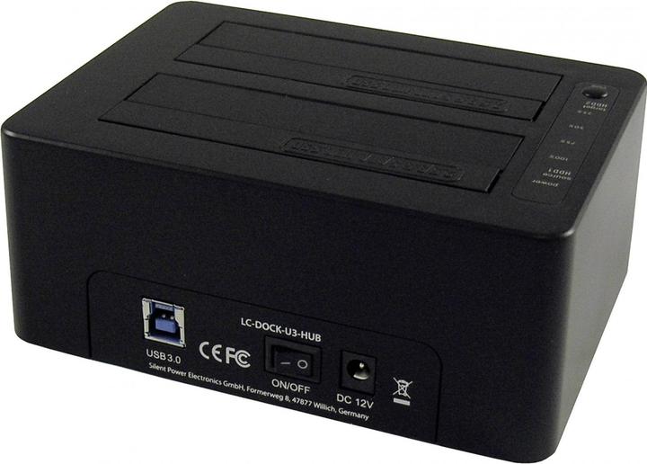 Image du produit LC-Power LC-DOCK-U3-HUB (USB-B, 3 Ports)