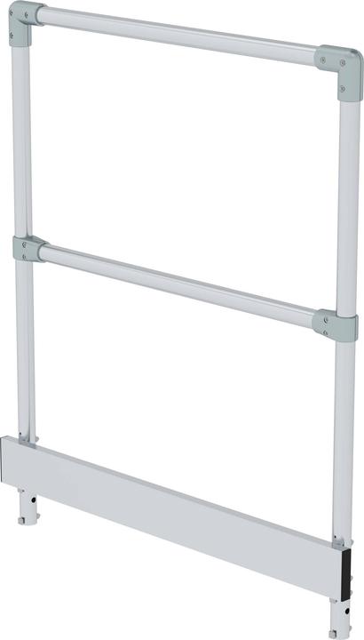 kaiserkraft Railing front side for work platform mobile front side 1000 mm