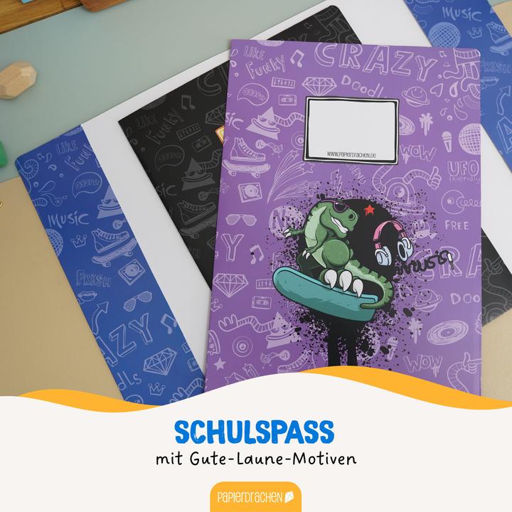 Produktbild Papierdrachen 8 Papierheftumschläge A4 Graffiti - Set 18 (A4)