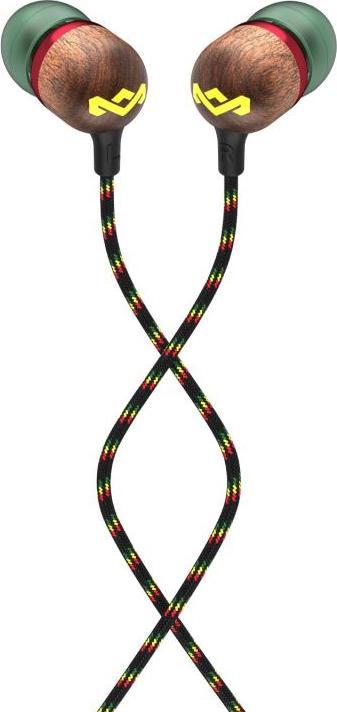 Produktbild House of Marley In Ear-Kopfhörer Smile Jamaica (Keine Geräuschunterdrückung, Kabelgebunden)