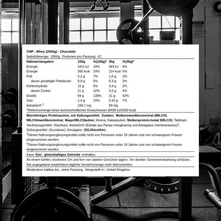 Actual product image CNP Whey (2000 g, 1x, Chocolate)