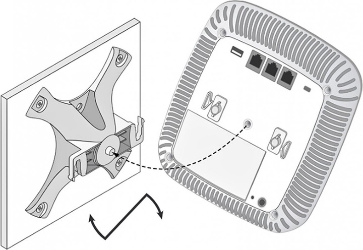 Produktbild Aruba Ap-220-Mnt-W1w (Wandhalterung)