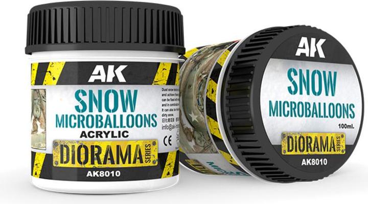 Actual product image AK Interactive Dioramas - Snow Microbilles (100 ml)