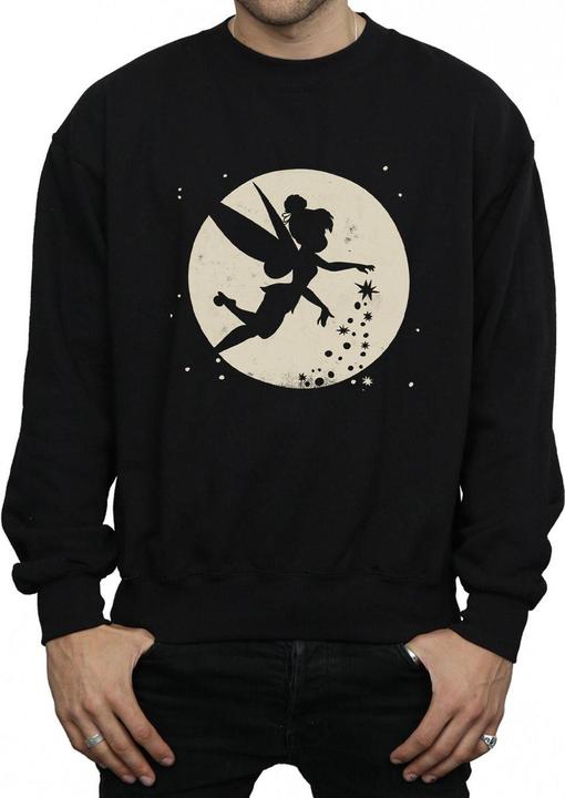 Actual product image Disney Mens Tinkerbell Moon Cropped Sweatshirt (XL)
