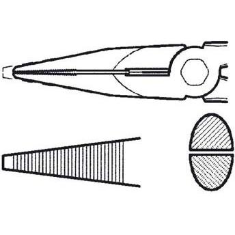 Thumbnail - Weidmüller, Zange, Spitzzange (160 mm)