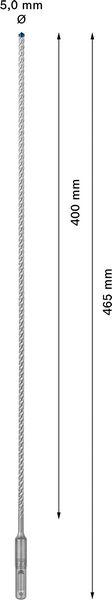 Produktbild Bosch Professional Zubehör EXPERT SDS plus-7X Hammerbohrer, 5,5 x 50 x 115 mm (5.5 mm)