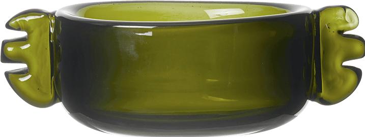Ferm Living Alas Bowl - Small - Moss Green