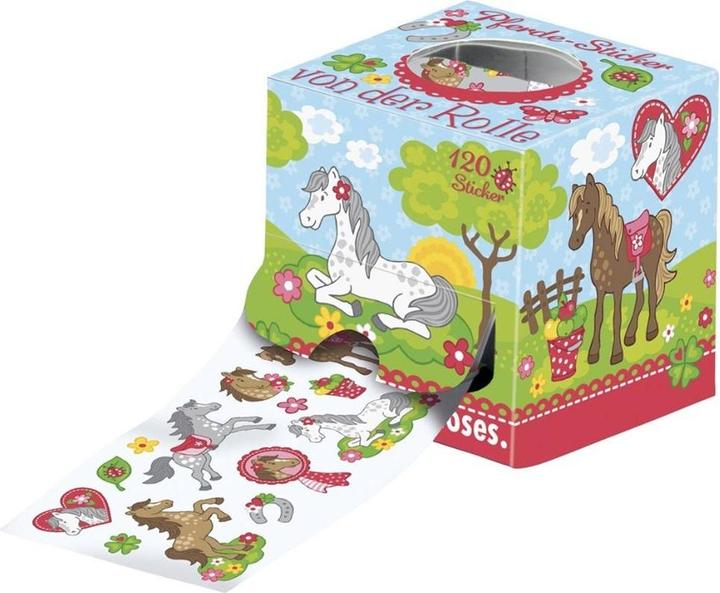 Produktbild Rollenaufkleber - Pferde