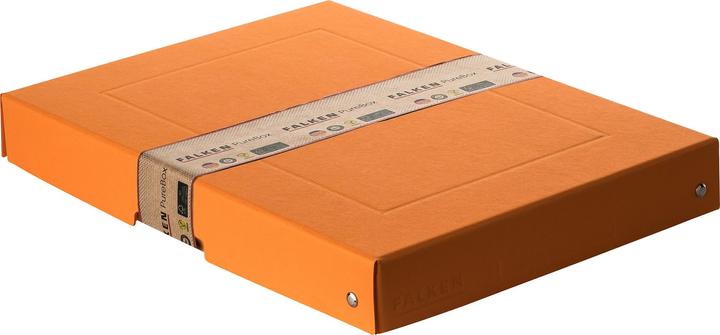 Produktbild Falken PURE Box Pastell A4 40 mm Füllhöhe orange (A4)