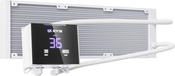 Produktbild xyz Kit Watercooling AIO Hydrotemp RGB - 360mm (Blanc)