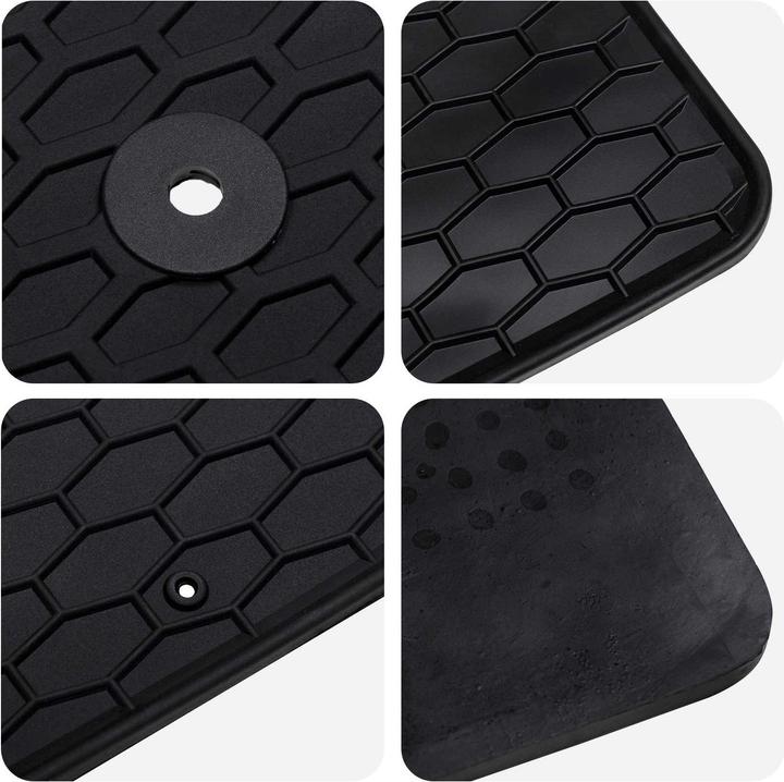 Produktbild vidaXL Autofussmatte (1 Set à 4 Fussmatten)