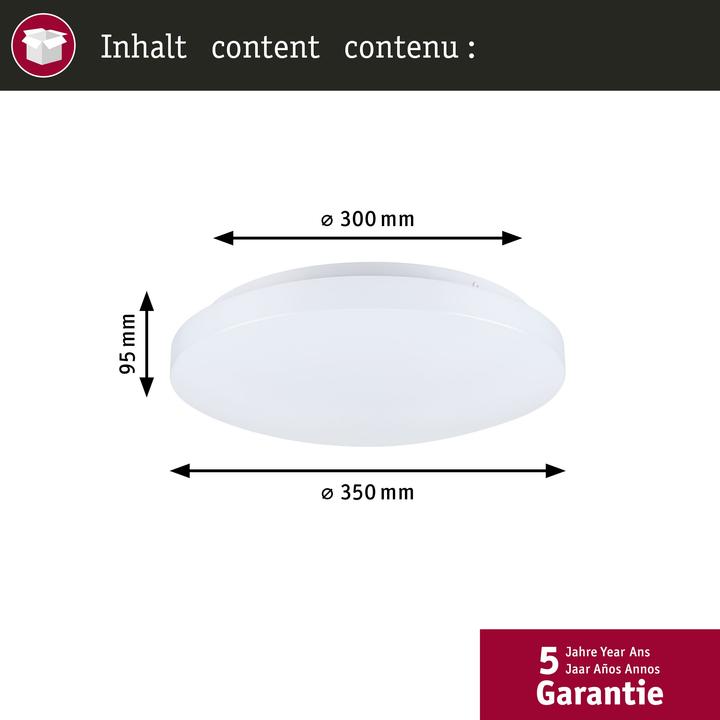 Image du produit Paulmann Deckenleuchte Axin (E27)