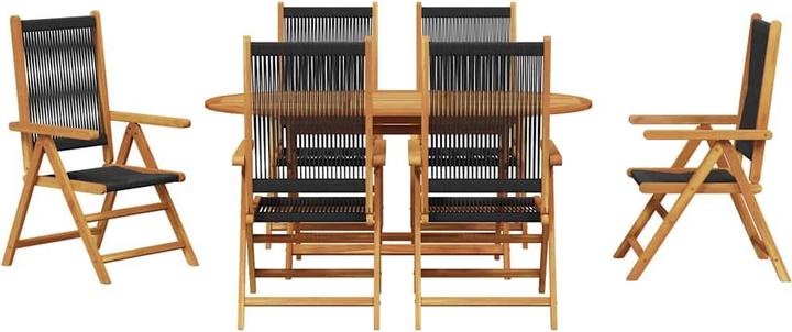 Produktbild vidaXL Outdoortisch-Set (160 x 85 x 75 cm)