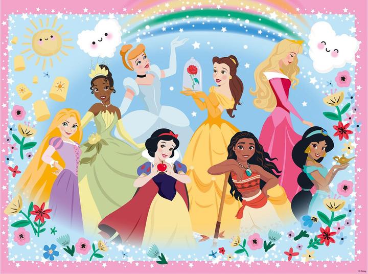 Produktbild Ravensburger Disney Prinses Glitzerpuzzle (100 Teile)