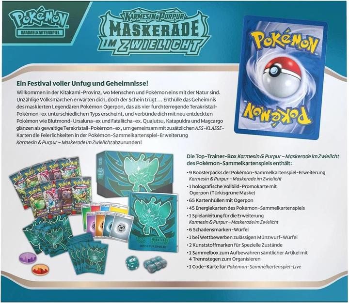 Image du produit Pokémon Twilight Masquerade (Allemand, Boîte Elite / Top Trainer)