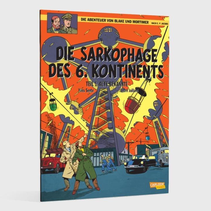 Actual product image Die Abenteuer von Blake und Mortimer, Band 13. Teil 1 (German, André Juillard, 2008)