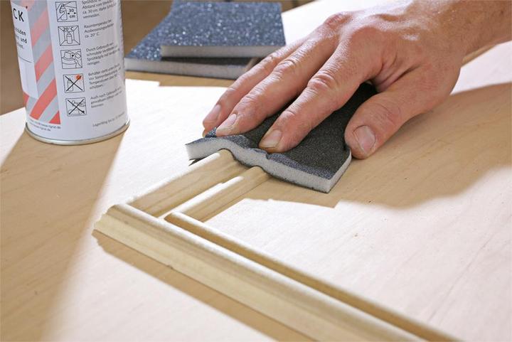 Actual product image kwb Abrasive sponge Sorted (Coarse, Fine, Medium)