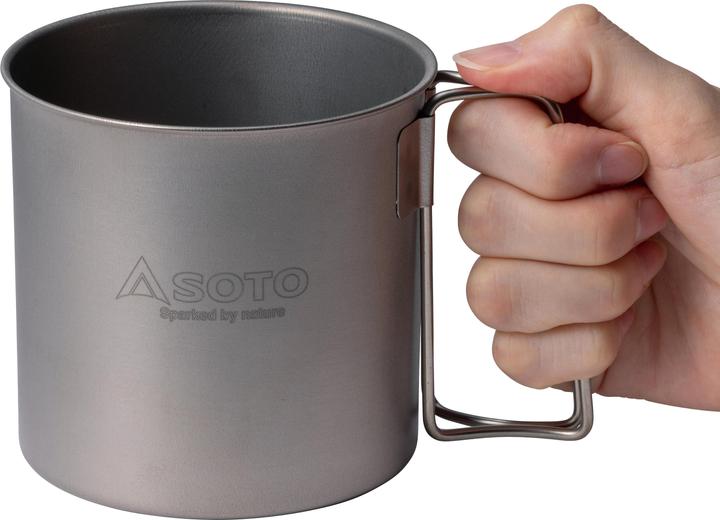Actual product image Soto Titanium Mug 600 (600 ml)
