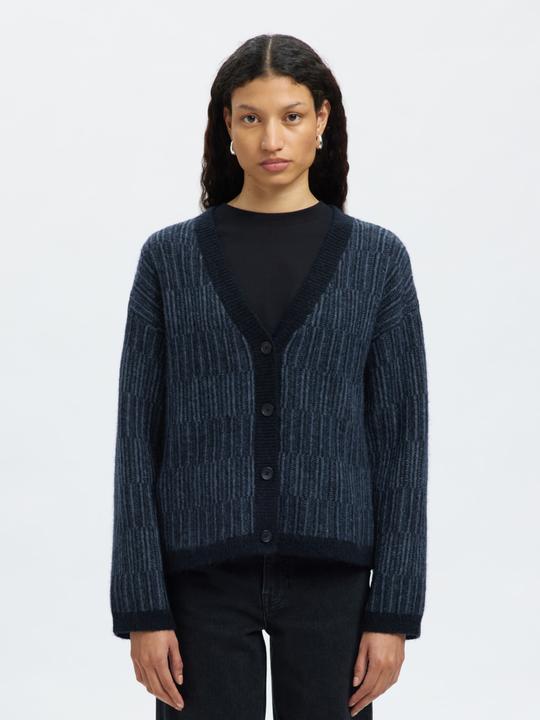 Actual product image Selected Wollmix Strickjacke (XL)