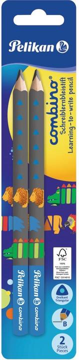 Actual product image Pelikan Pencil Combino blue 2 pieces (4 mm, B, 2x)