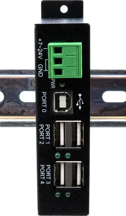 Produktbild Exsys Managed USB 2.0 Hub 4-Port (USB-B, 4 Ports)