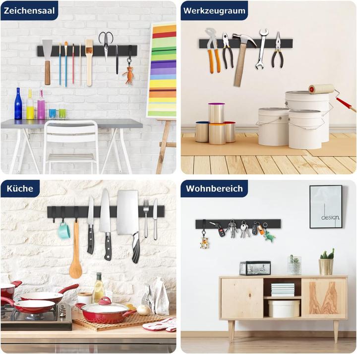 Produktbild more 2-teiliges Magnetmesserleisten-Set