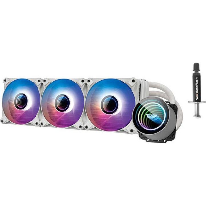 Thumbnail - Darkflash Tech DX360 V2.6, CPU Wasserkühler, Weiss