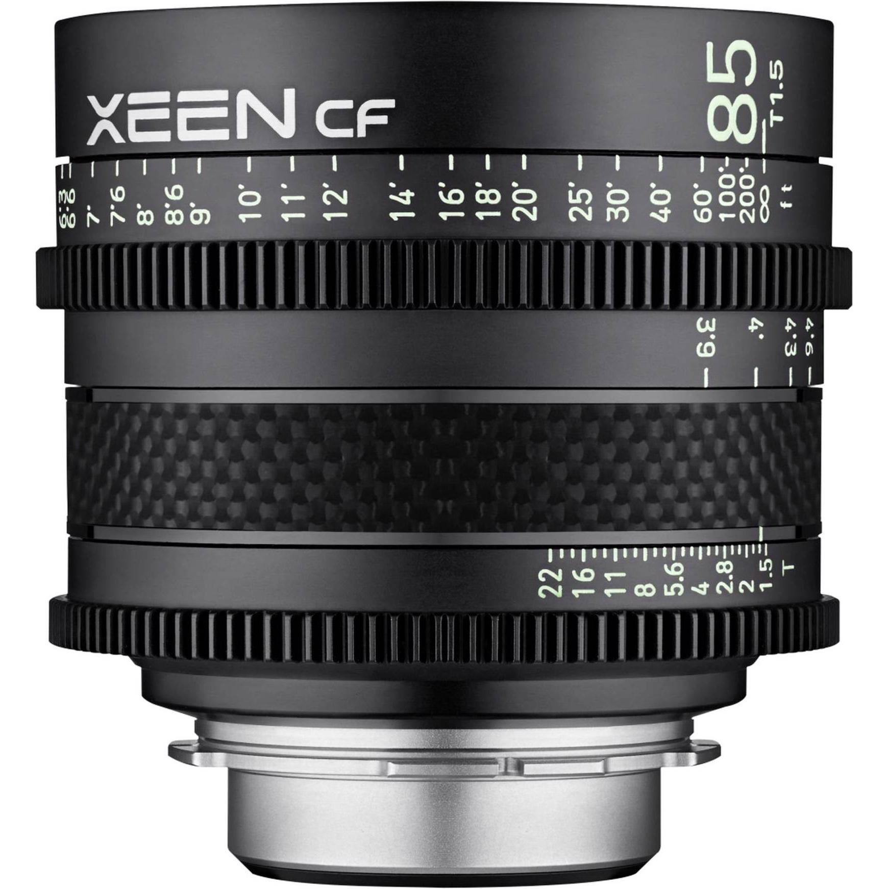 Samyang XEEN T 1,5/85 CF Cinema Canon EF Vollformat (Canon EF, Vollformat), Objektiv, Schwarz