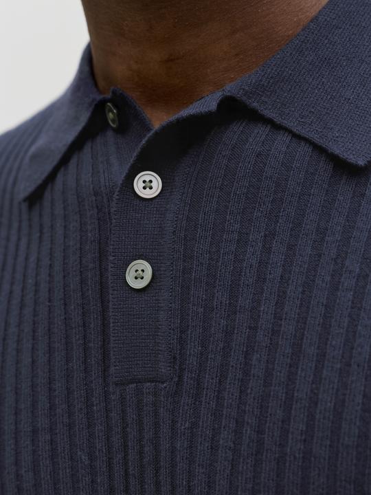 Produktbild Jack & Jones Jprblakai Knit Polo Ls Styd Ss26 (M)