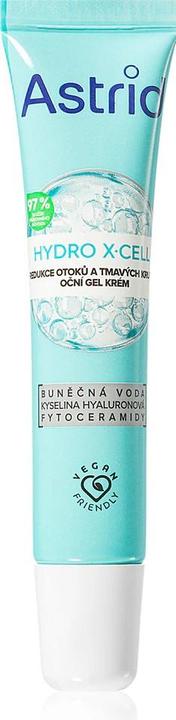 Produktbild Astrid Eye gel cream against puffiness and dark circles Hydro X-Cell 15 ml (Augenpflege Serum, Tag + Nacht, 15 ml)