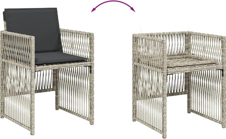 Produktbild vidaXL Garten Essgruppe (330 x 106 x 73 cm)