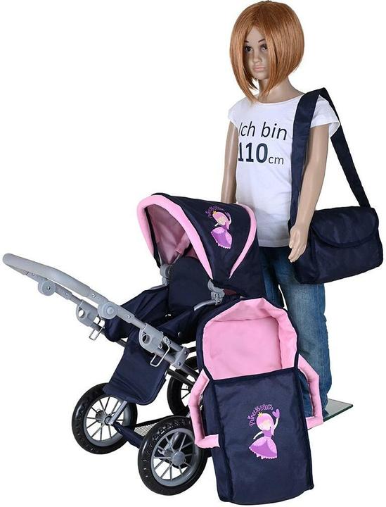 Image du produit Knorrtoys Puppenwagen Ruby - "princess blue"