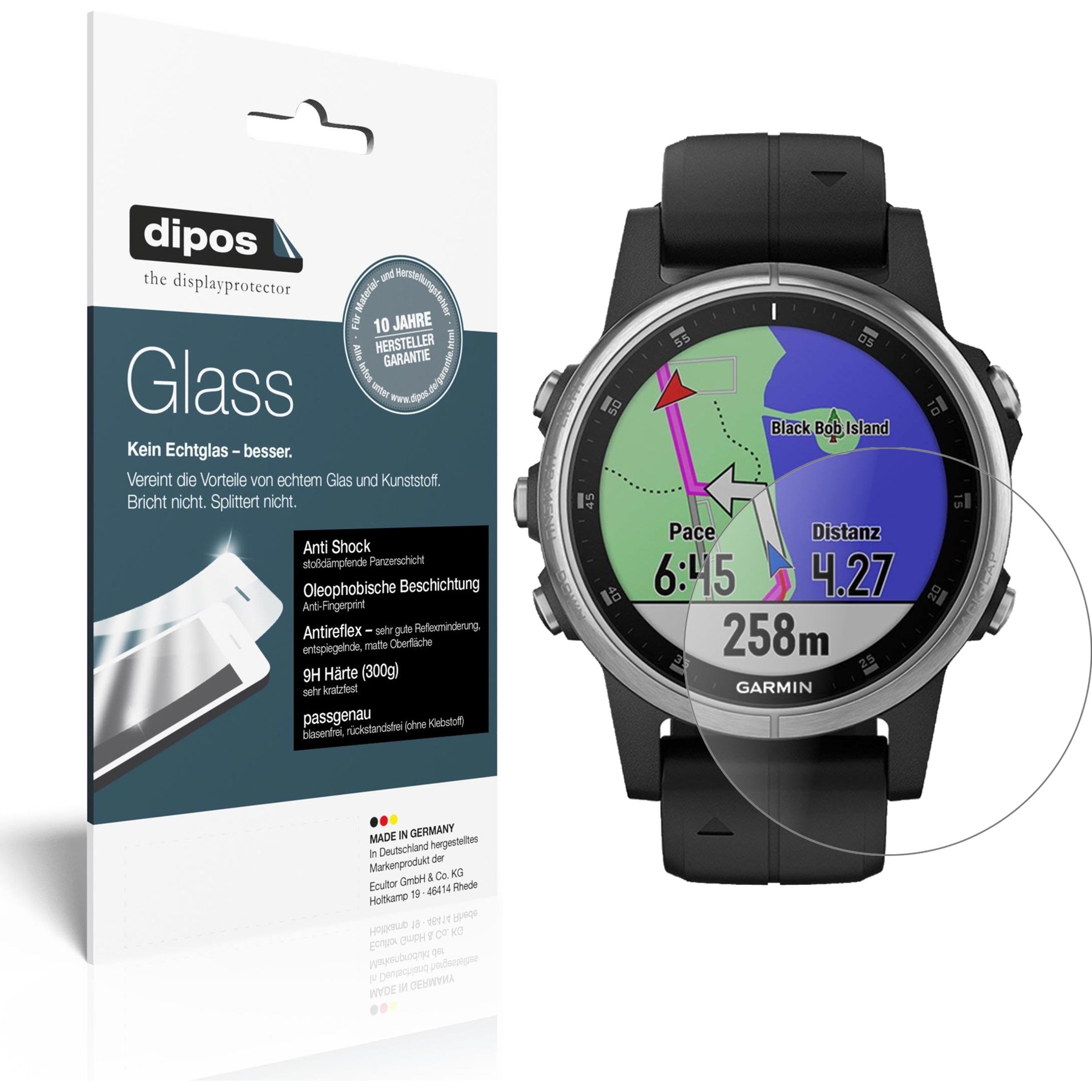 Dipos Displayschutz Anti-Shock, Smartwatch Schutzfolie, Transparent