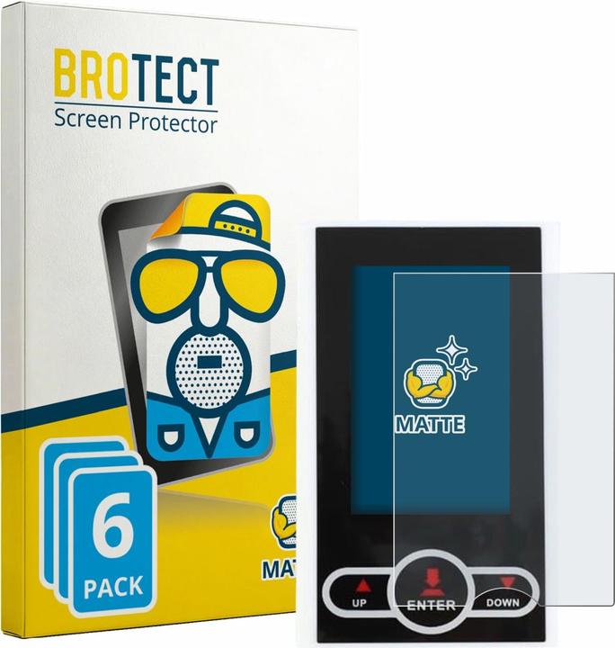 Produktbild BROTECT Entspiegelungsfolie für QuivyLivy Speedometer Displayschutz Displayschutzfolie Folie Matt