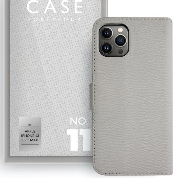 Immagine prodotto Case FortyFour Libro-Cover No.11 pietra (Apple iPhone 13 Pro Max)