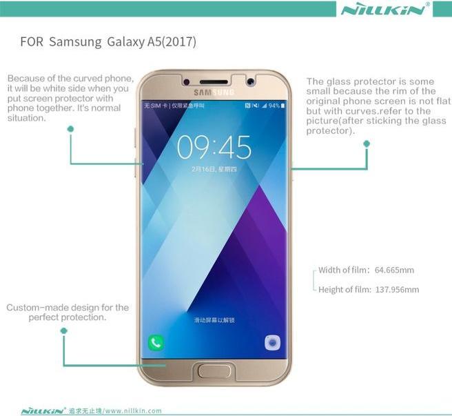 Actual product image Nillkin Super Clear (1 Piece, Samsung Galaxy A5 (2017))