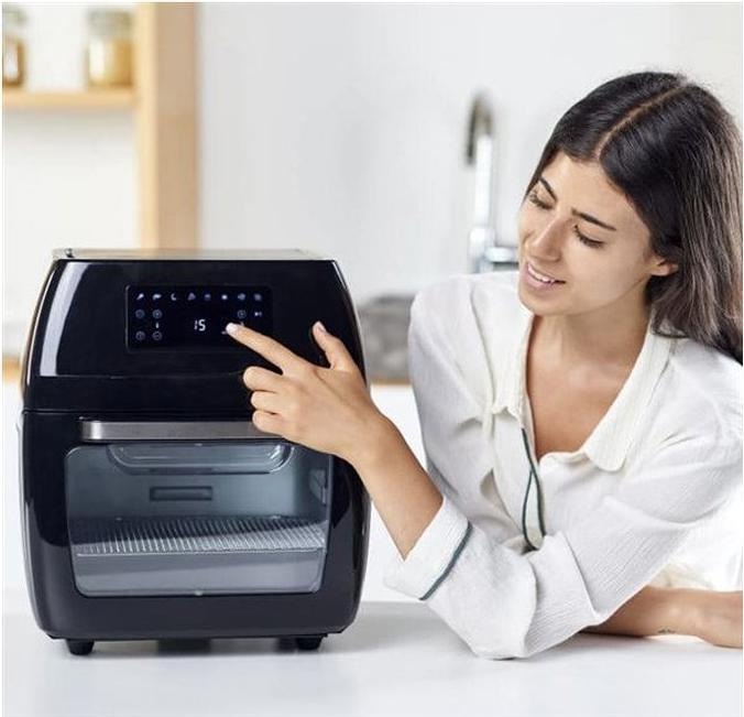 Produktbild Black & Decker Black+Decker BXAFO1200E - Heissluftfritteuse und Backofen, 1700W, 12L (EU-Stecker)