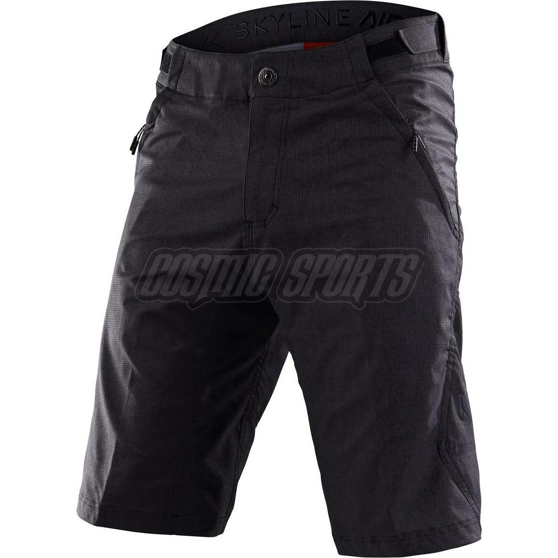 Troy Lee Designs, Herren, Velohosen, Skyline Air Shorts (36), Schwarz, 36