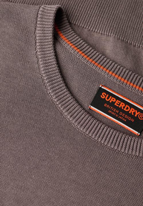 Produktbild Superdry Leichtes Essentials Strick-Sweatshirt mit Rundhalsausschnitt (XL)