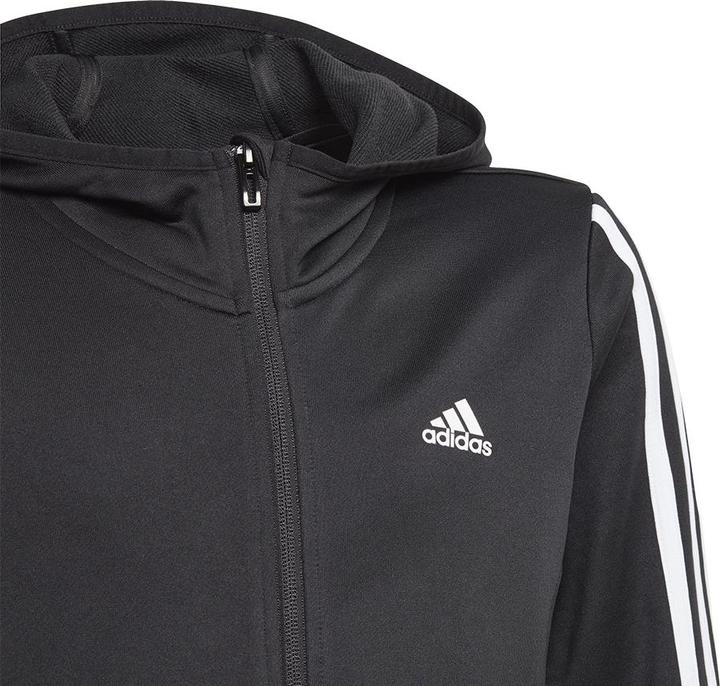 Image du produit Adidas Sweat à capuche zippé 3 bandes pour filles (140)