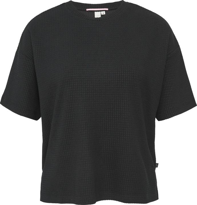 Produktbild S.Oliver T-Shirt Rundhalsshirt mit überschnittener Schulter aus einer strukturierten Ware (XS)