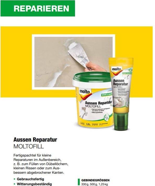 Image du produit Molto Réparer le Moltofill