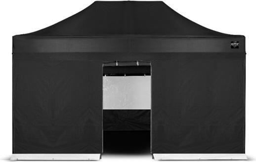 Grizzly Outdoor GOWZ45IZ Seitenwand Eingang schwarz 4.5m