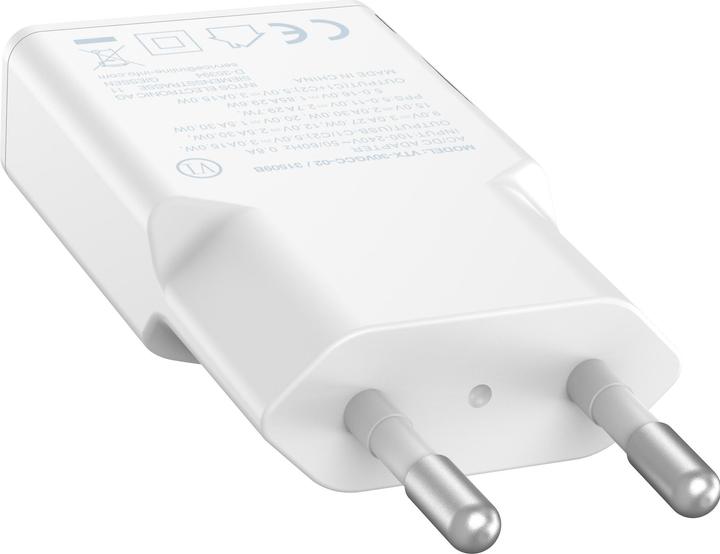Produktbild InLine USB Netzteil Ladegerät Dual USB-C, PD, PPS, 30W, weiss (30 W, 2 Ports)