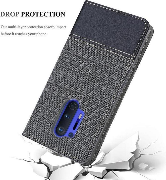 Actual product image Cadorabo Book Jeans Optics Cover (OnePlus 8 Pro)