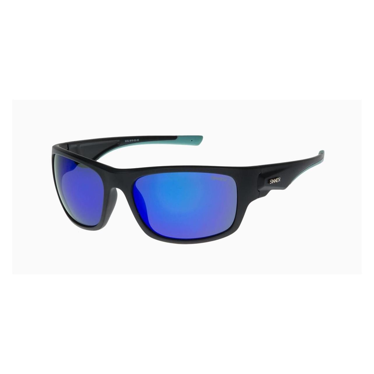 Sinner Gear, Unisex, Sonnenbrille, Sinner Bruno Unisex Zonnebrillen - Blauw - One Size